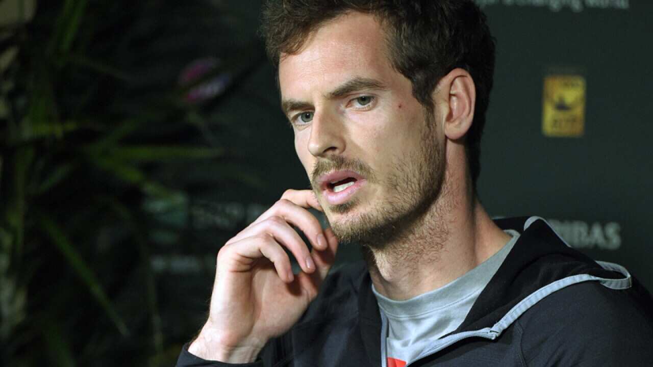 Andy Murray, of Britain