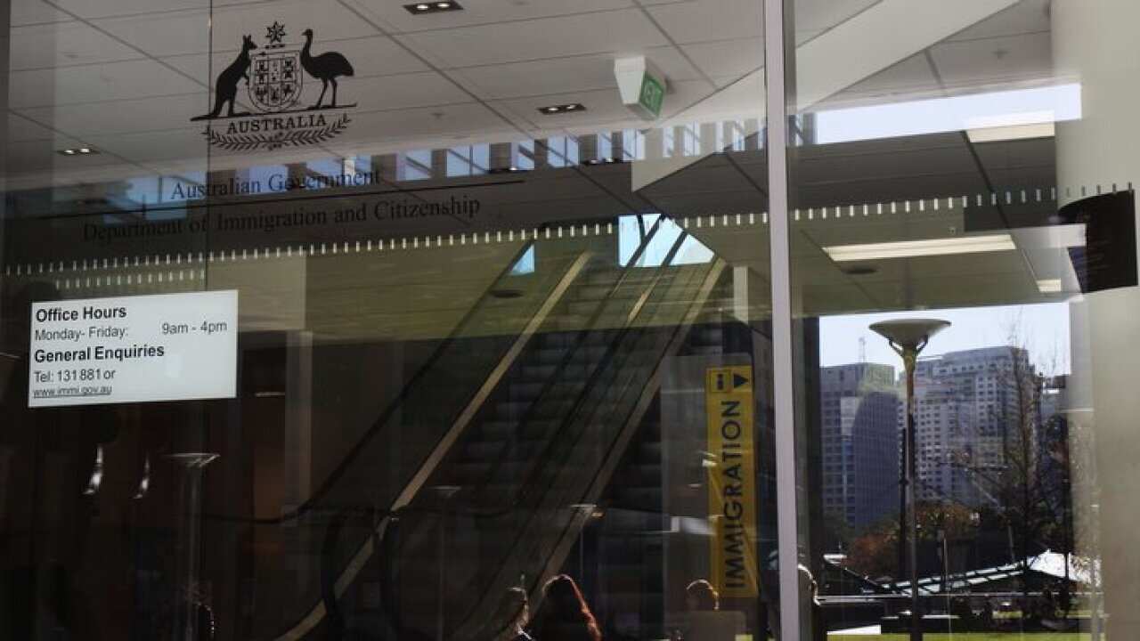 The Australian Government Department of Immigration and Citizenship in Sydney on Monday, May 28, 2012. (AAP Image/April Fonti) NO ARCHIVING