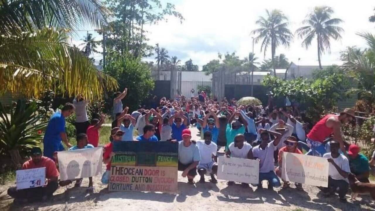 62nd day of peaceful protests Manus Island