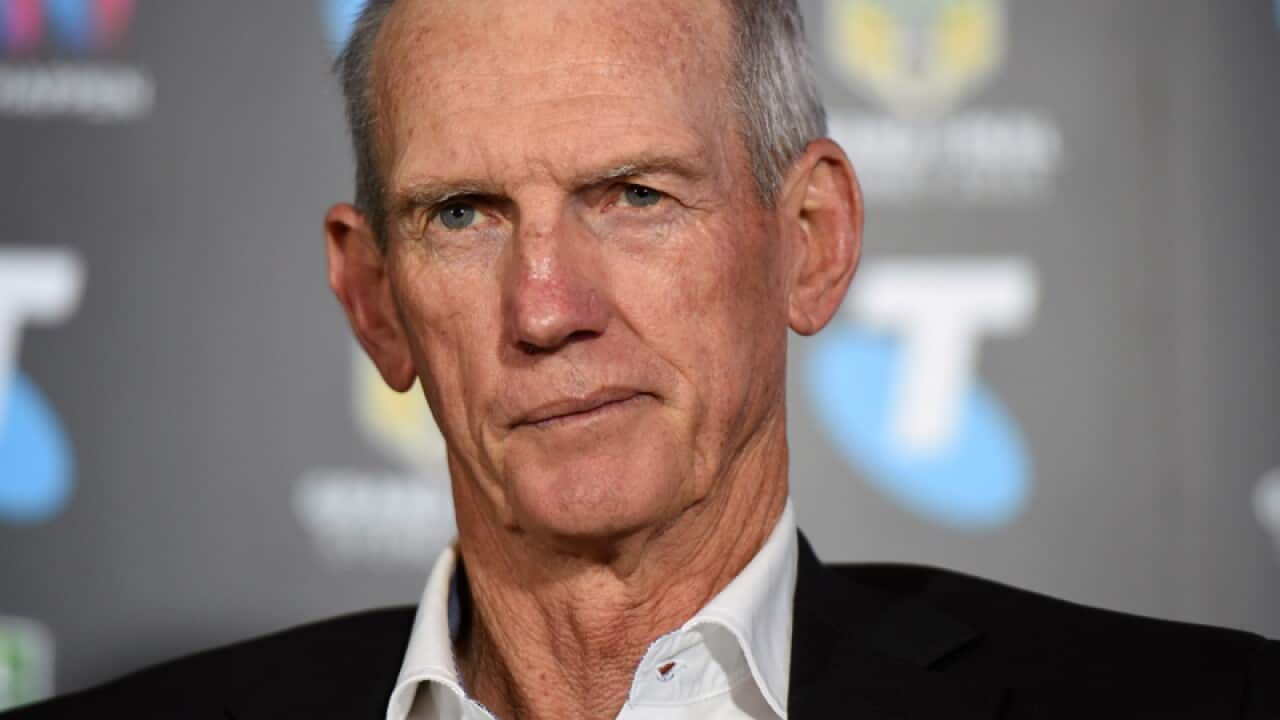 Brisbane Broncos AFL coach Wayne Bennett
