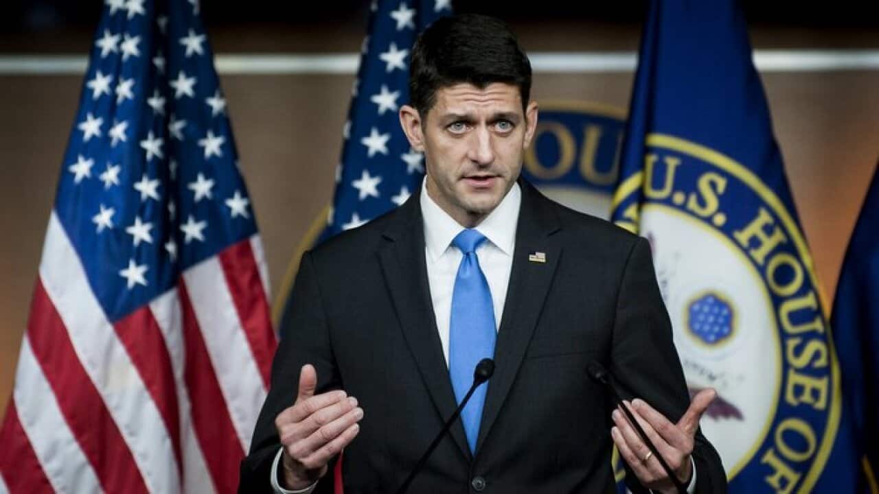House Speaker Paul Ryan News Conference To Discuss Meet With Presumptive Republican Presidential Nominee Donald Trump