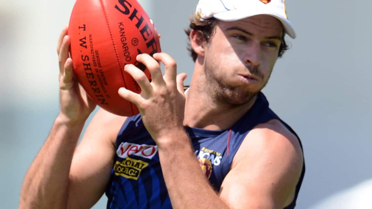 Brisbane Lions' player Rohan Bewick
