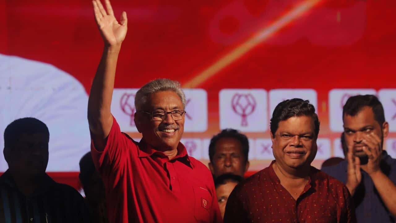 Sri Lanka's new president Gotabaya Rajapaksa