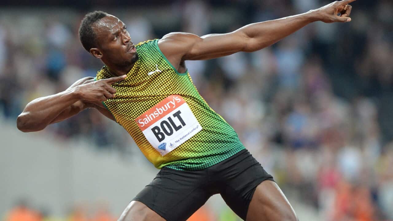Bolt marks London return with 100m win