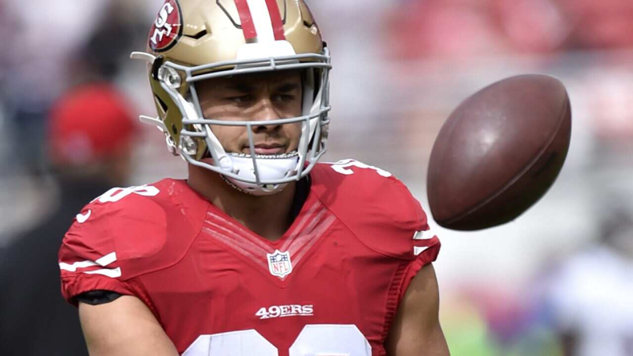 San Francisco 49ers running back Jarryd Hayne