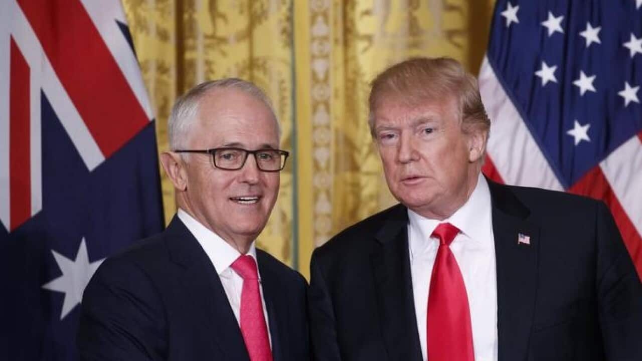 Malcolm Turnbull initially inked the asylum seeker deal with Donald Trump’s predecessor, but Mr Trump was forced to comply.
