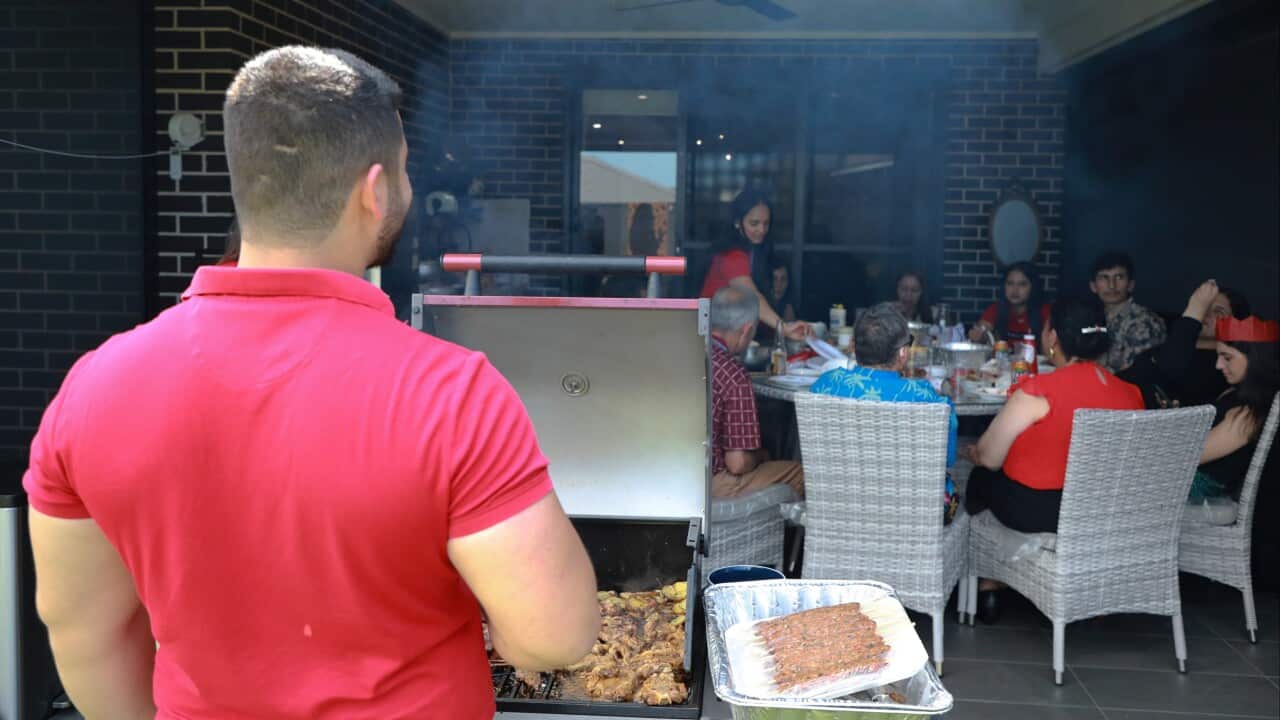Siddique Paul organised Christmas lunch at his place this year.