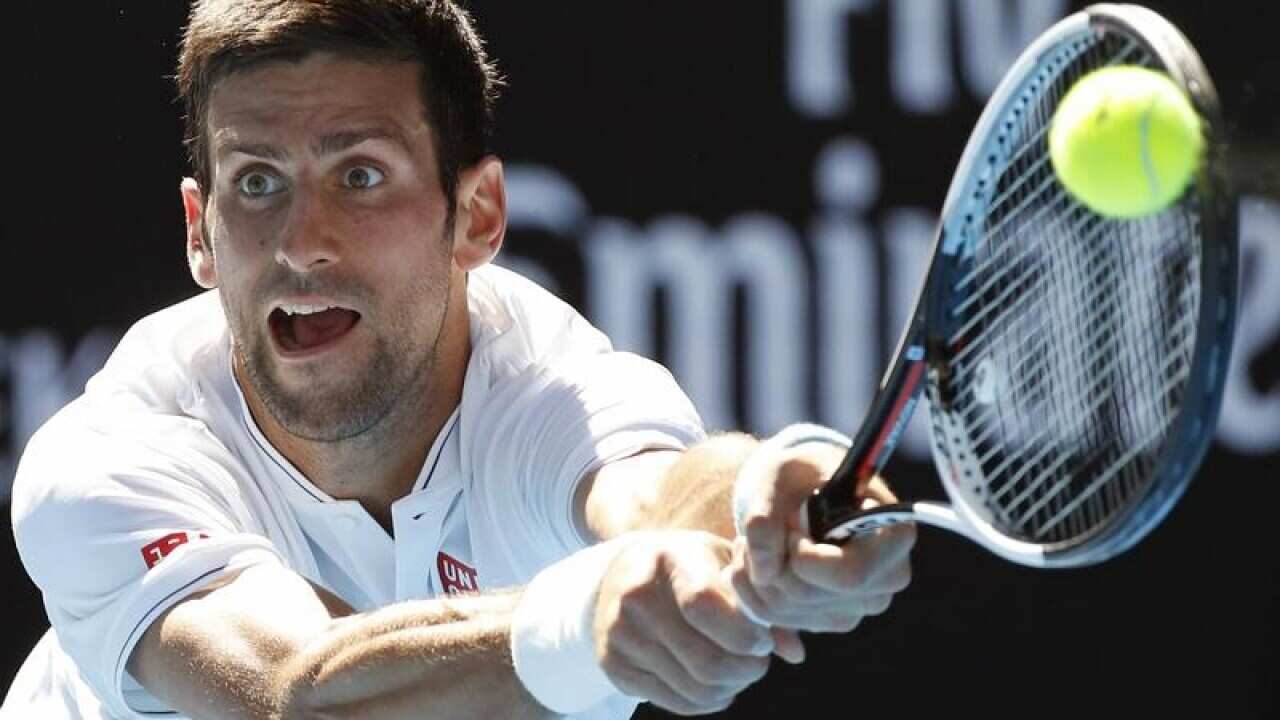 Serbia's Novak Djokovic