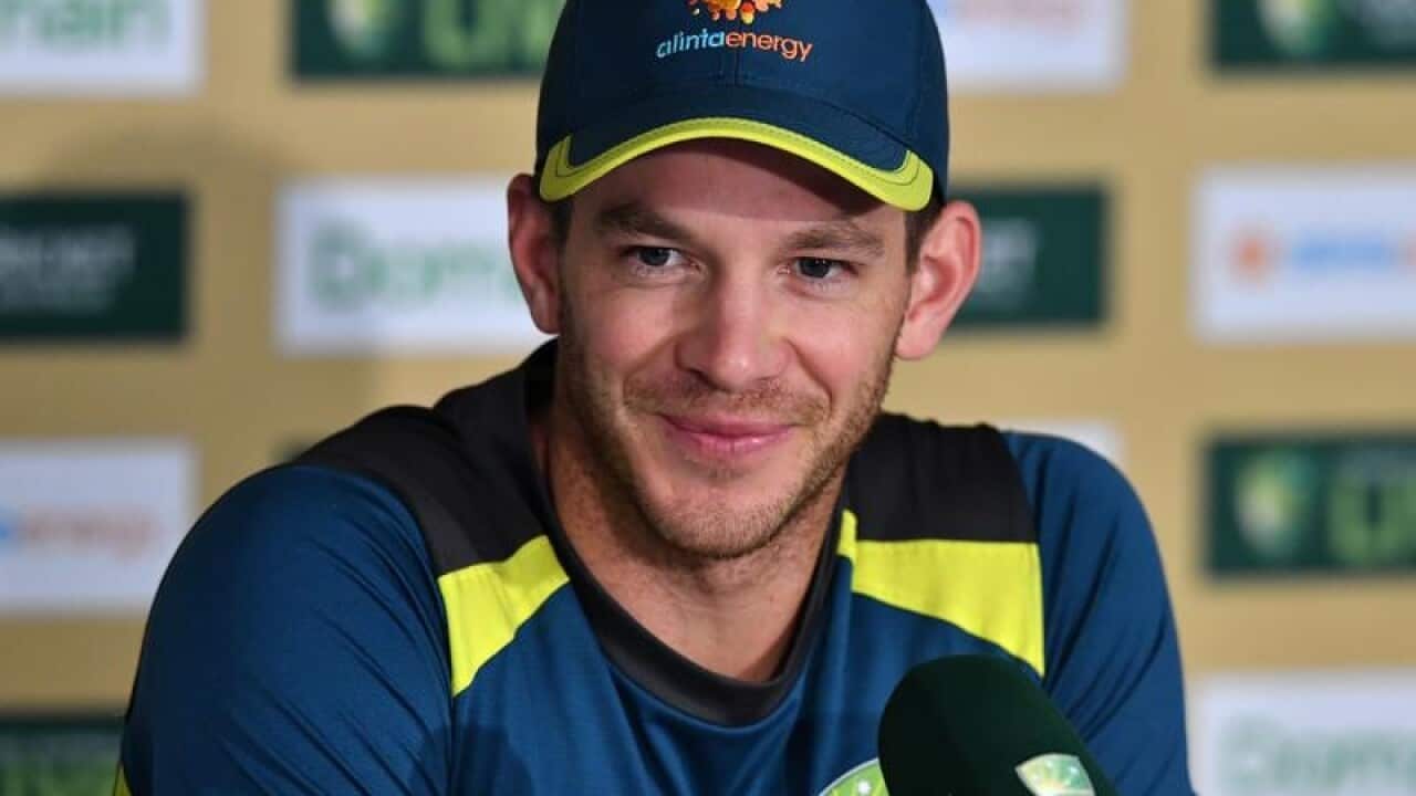 Australian cricket captain Tim Paine
