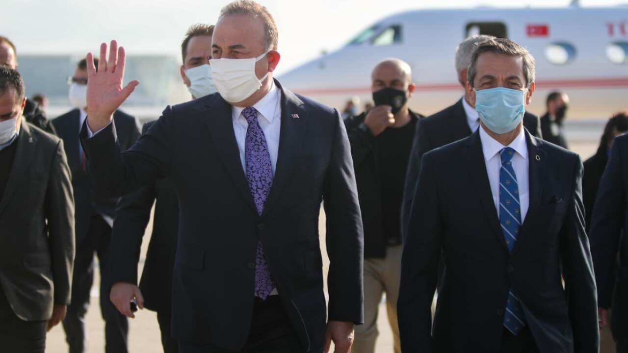 Turkey's Foreign Minister Mevlüt Çavuşoğlu