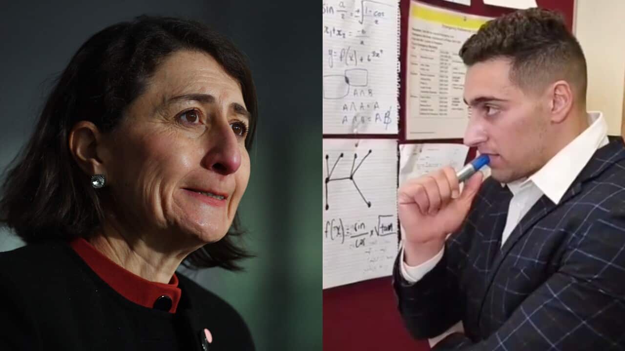 John Bernard Kairouz the Tik Tok content creator who successfully "predicted" the COVID 19 case numbers in NSW for 5 days in a row.