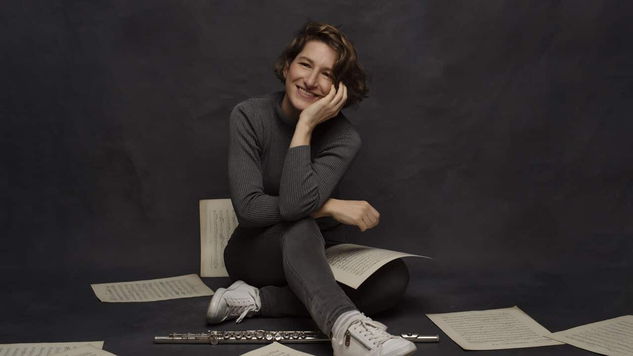 flutist Veronika Vitázková