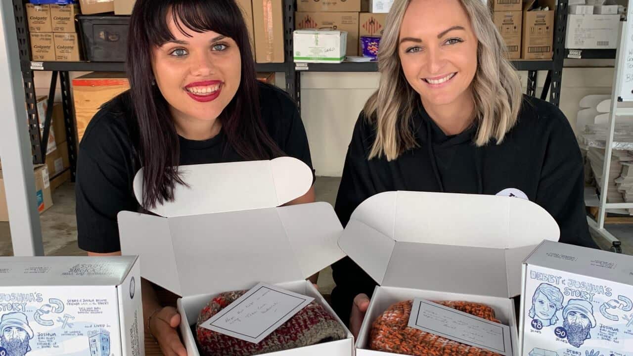 Gali Blacher, left, and Maddy Jones co-founded The Good Box in 2019.