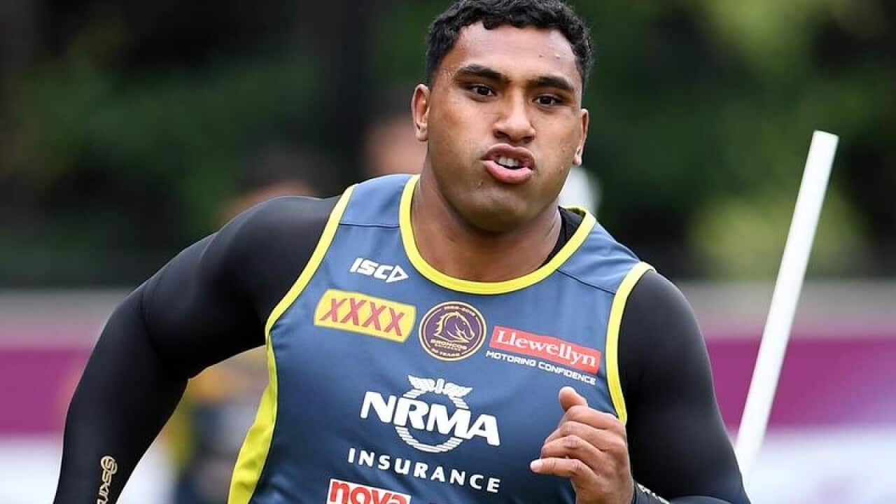 Brisbane Broncos forward Tevita Pangai Jr
