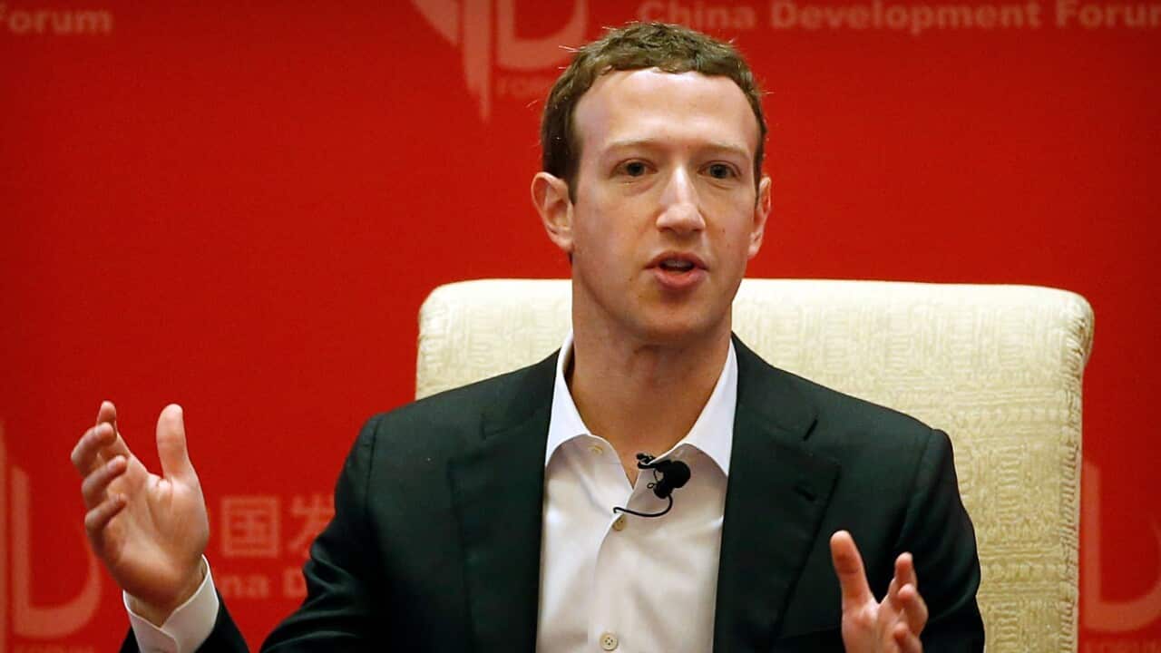 FIle image of Facebook CEO Mark Zuckerberg