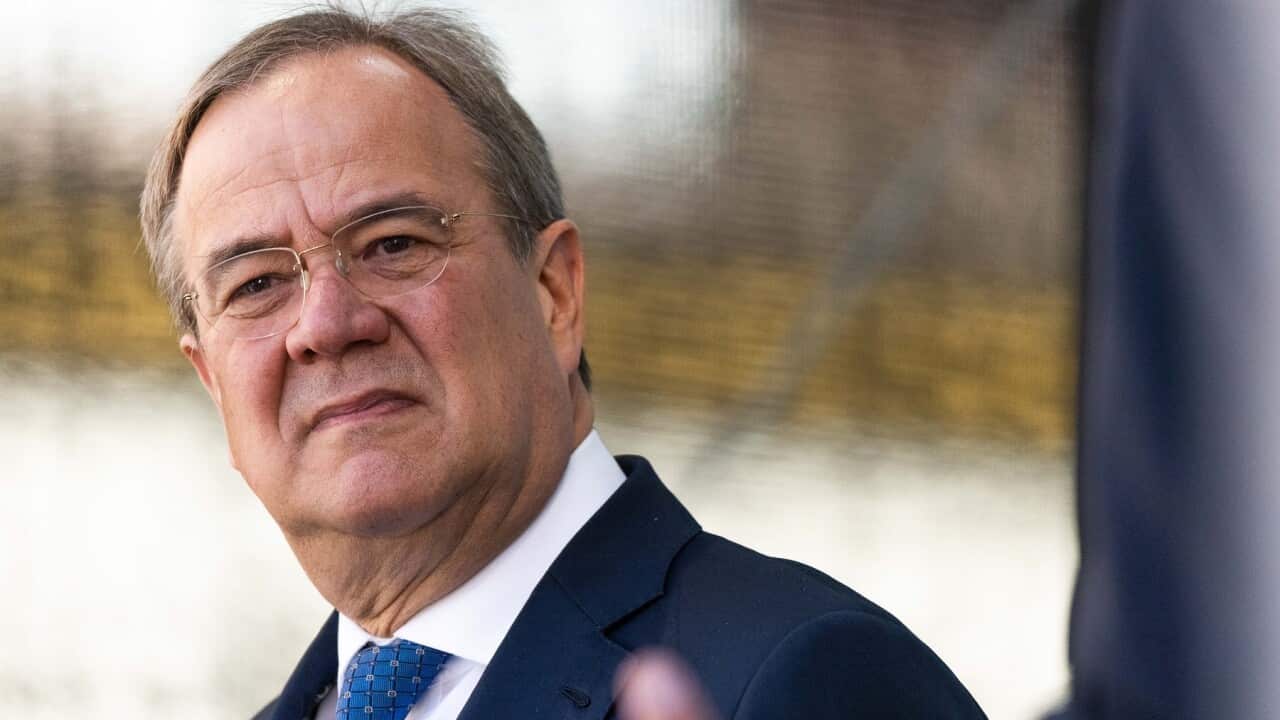 CDU candidate for chancellor Armin Laschet ... not as popular as Merkel