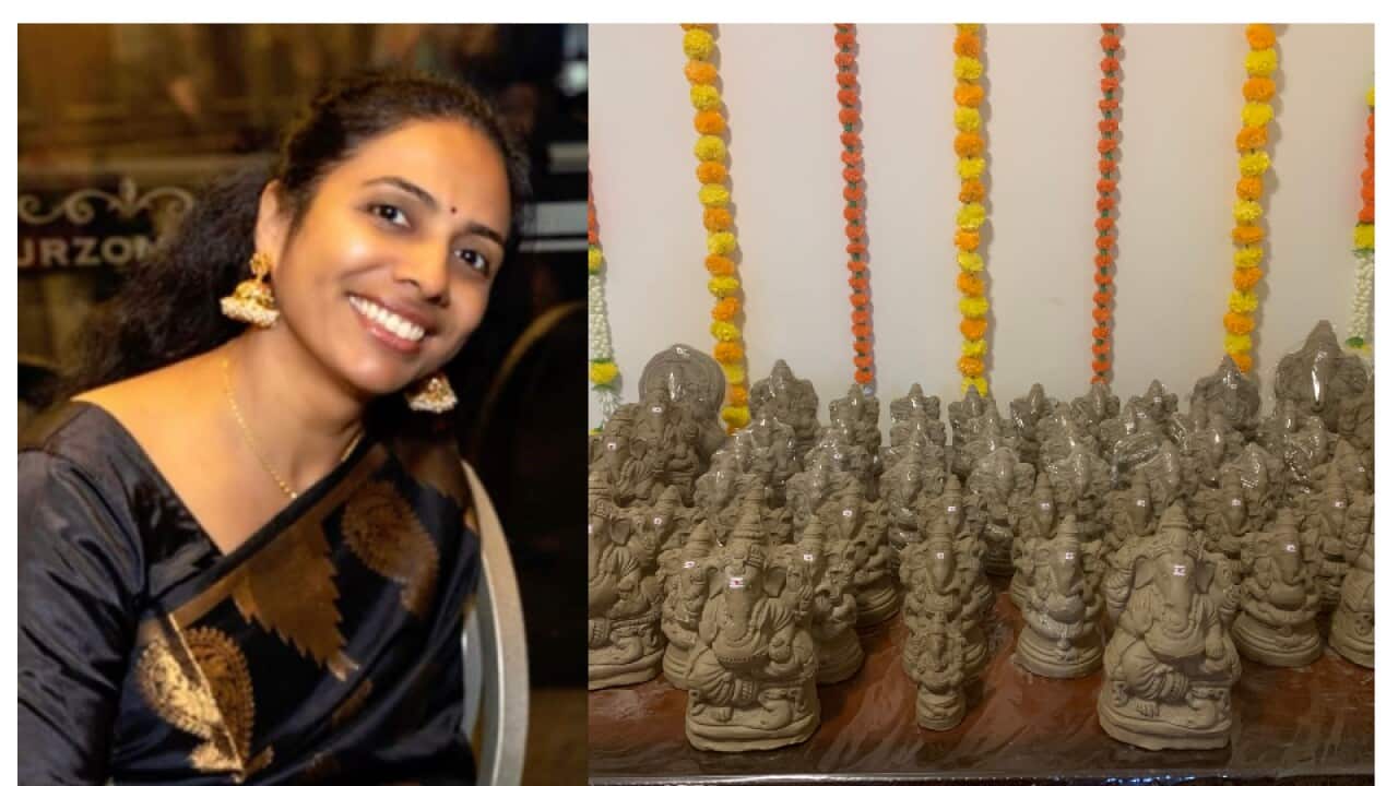 Eco friendly Ganesh Idols
