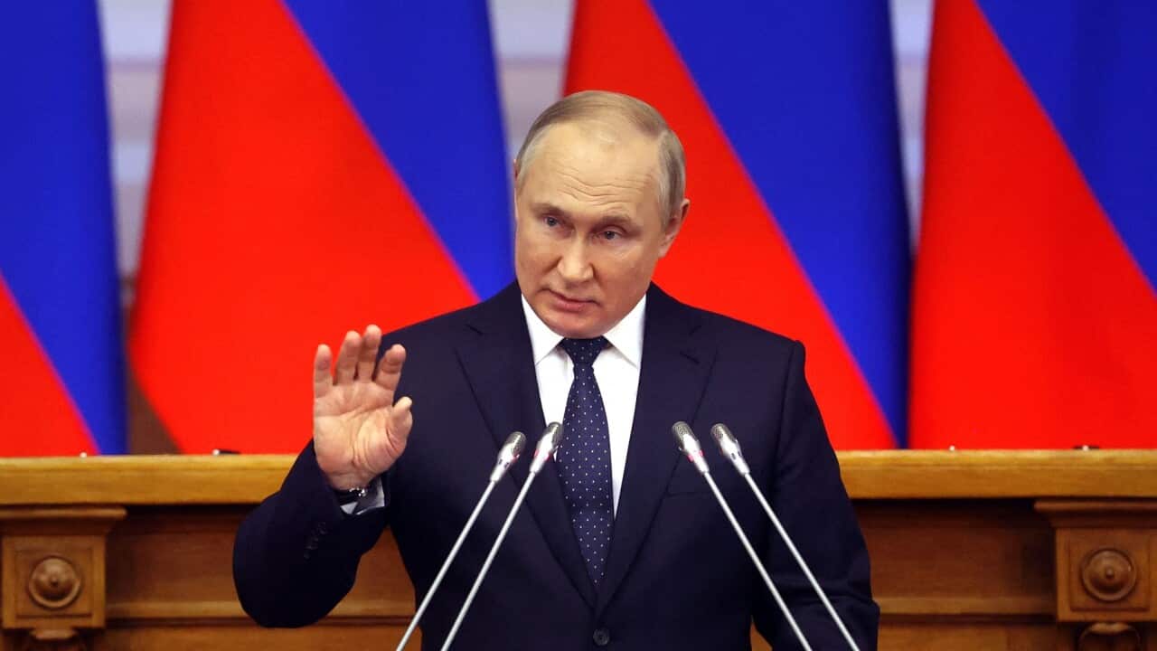 Russian President Vladimir Putin spoke to the leaders of France and Germany for 80 minutes about the conflict in Ukraine