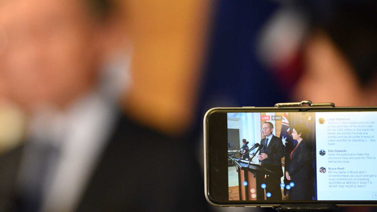 Leader of the Opposition Bill Shorten speaks at a press conference