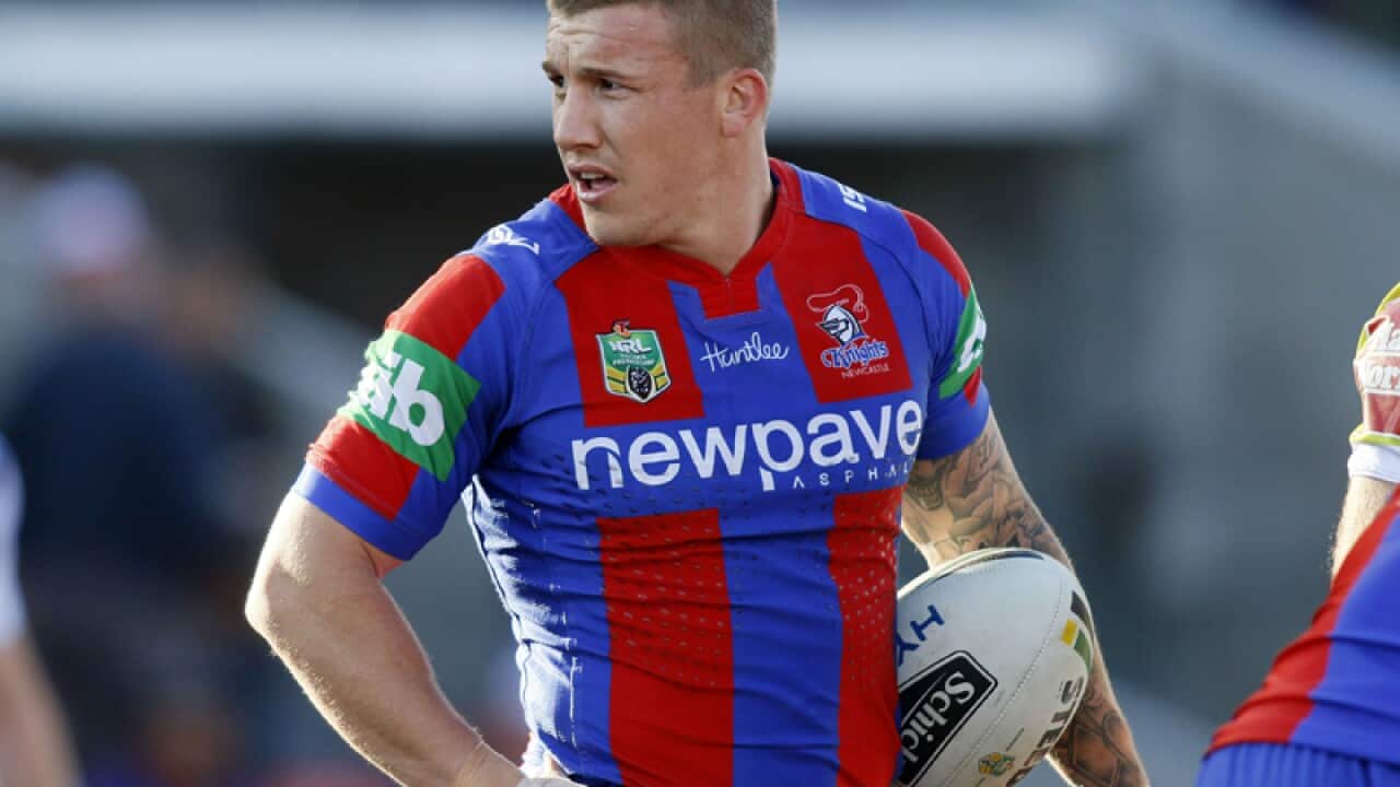 Trent Hodkinson of the Knights