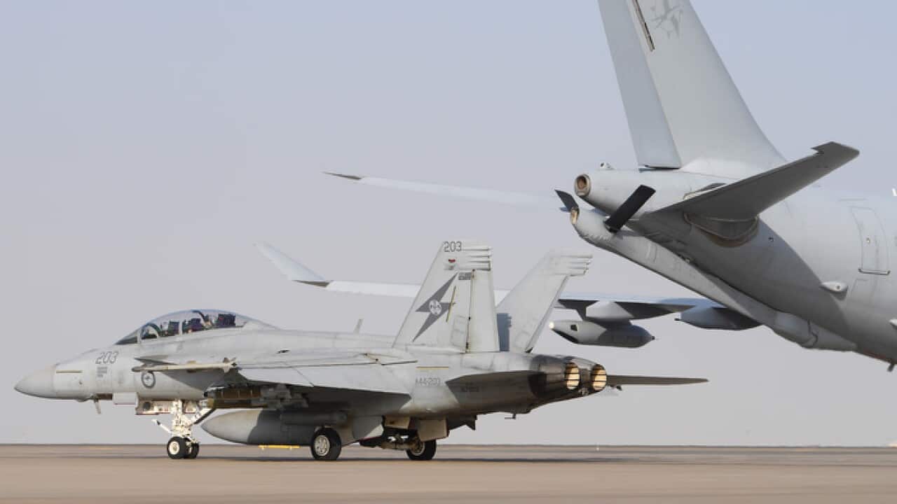 super hornets, iraq, australia,