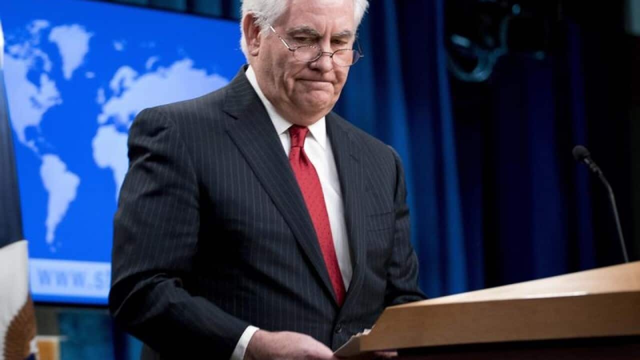 US Secretary of State Rex Tillerson