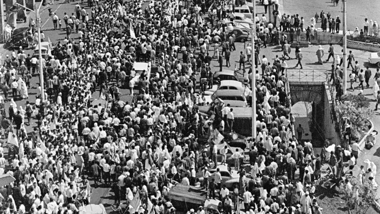 Independence Parade In Algiers