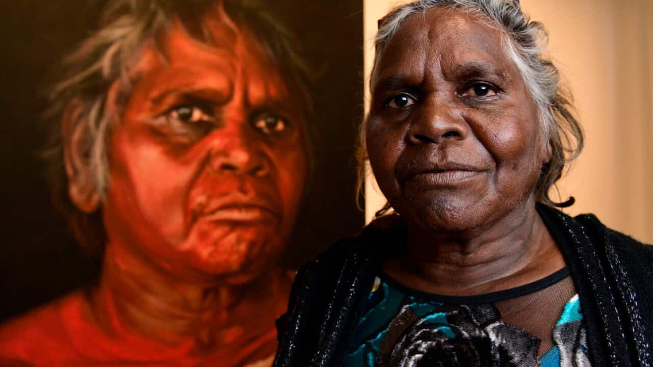 Aboriginal elder Daisy Tjuparntarri Ward