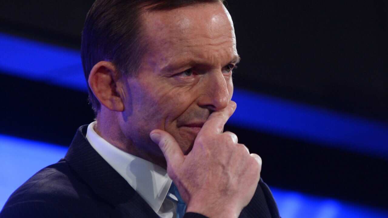 Opposition leader Tony Abbott