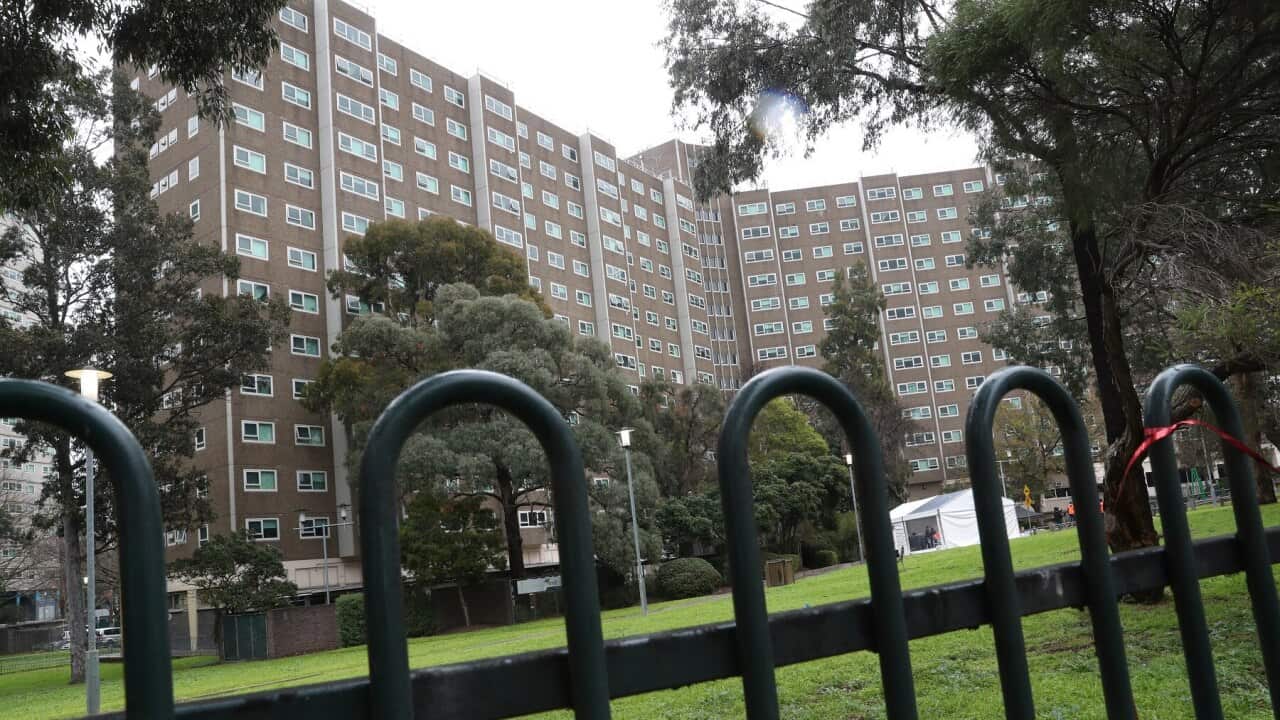 Melbournes Alfred Street public housing
