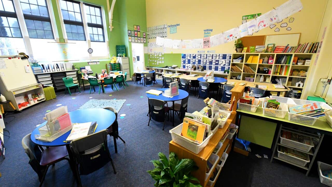 Primary school in Melbourne's inner north, 2020.