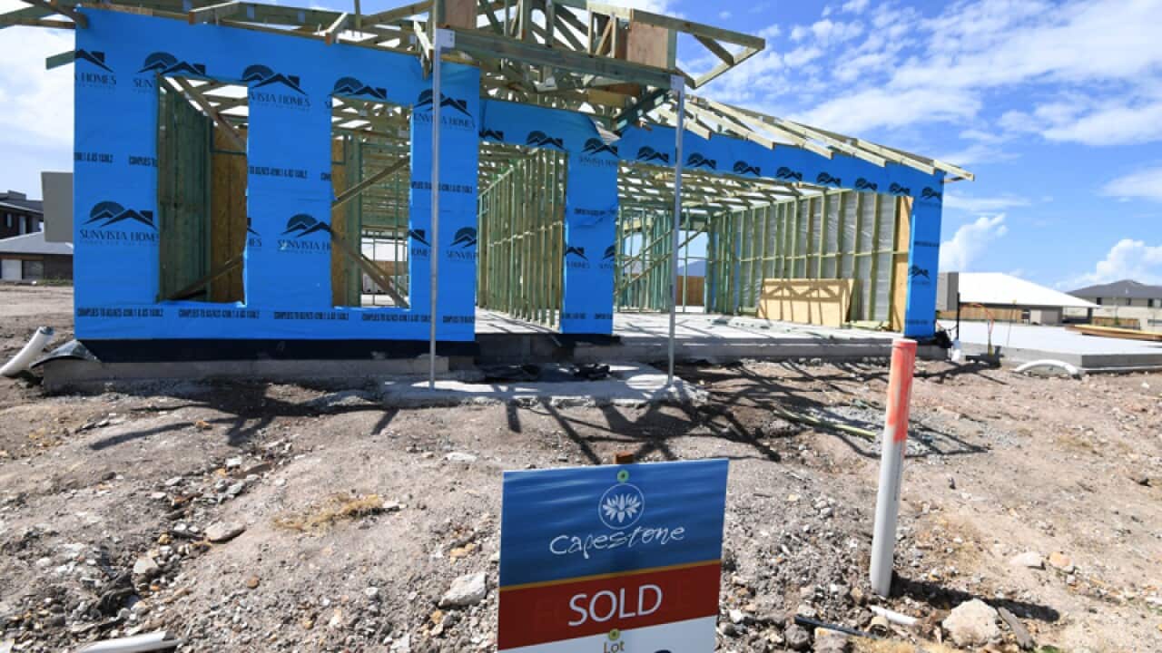New homes construction is seen in Mango Hill