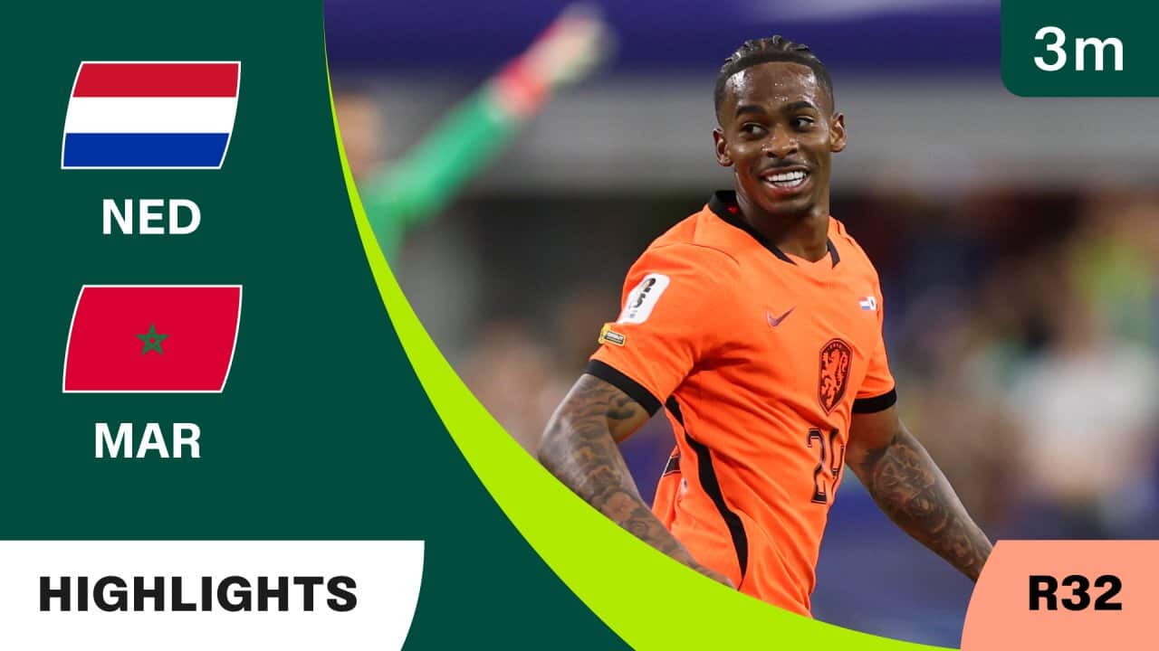 SBS highlights image for Netherlands against Morocco in the FIFA World Cup 2026