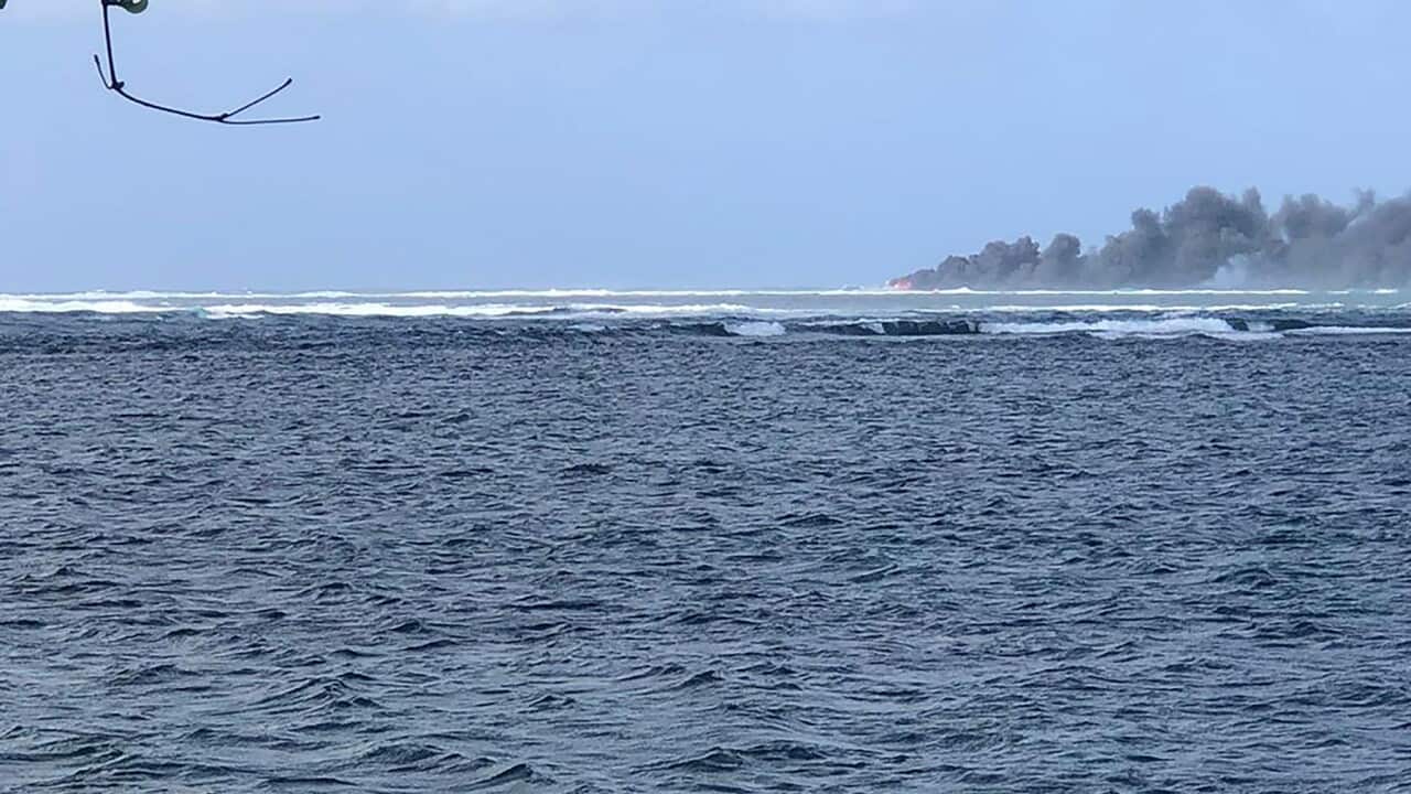 Samoa New Zealand Navy Oil Spil