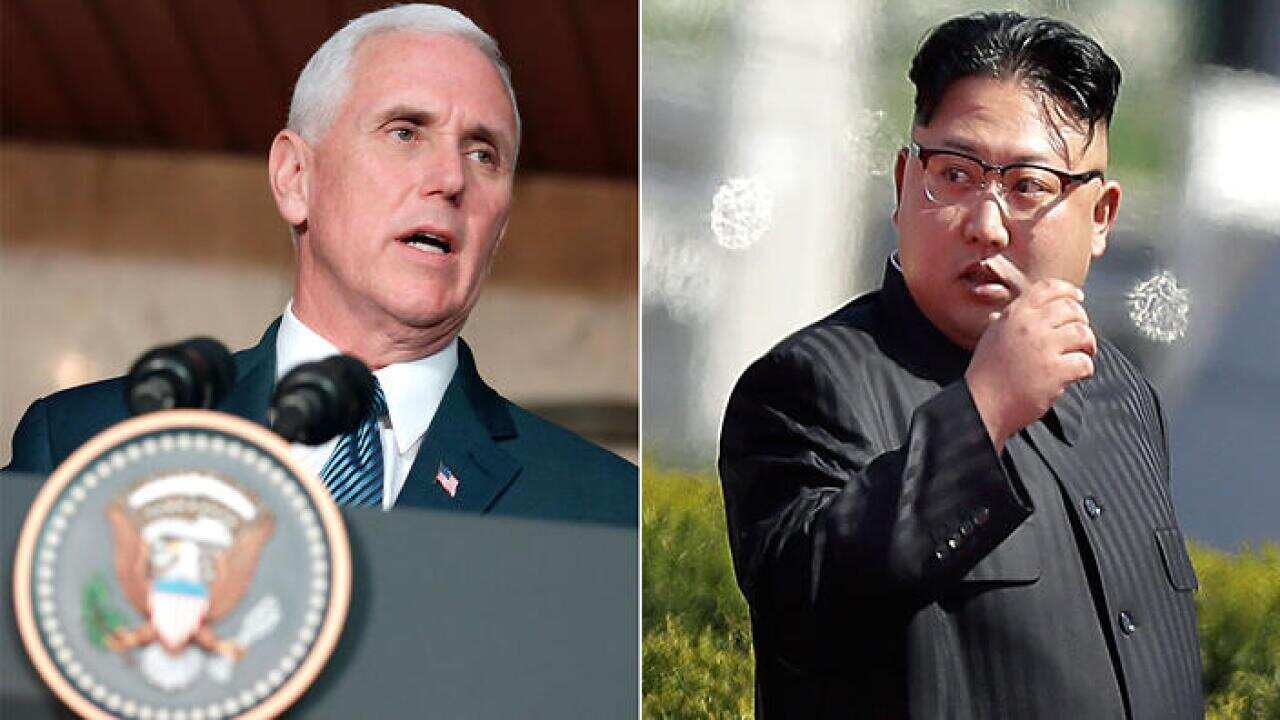 Vice President Mike Pence has confirmed the USS Carl Vincson is on its way to the Sea of Japan.
