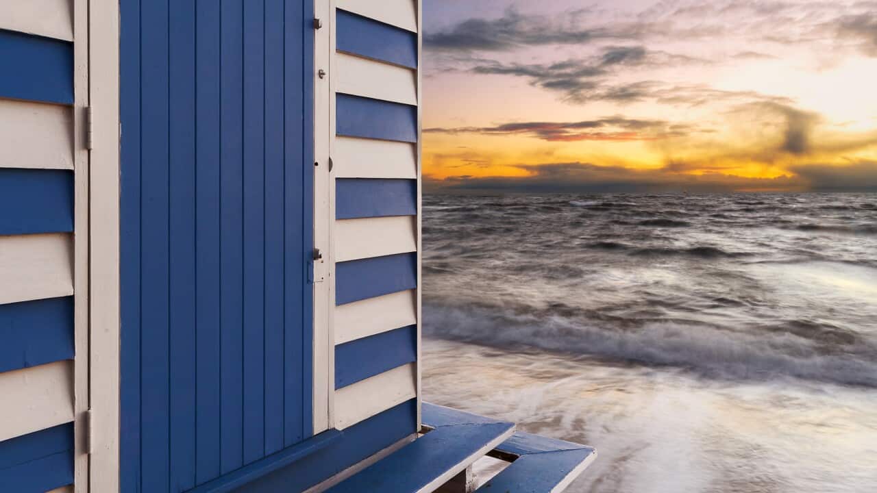 Sunset at Brighton Beach