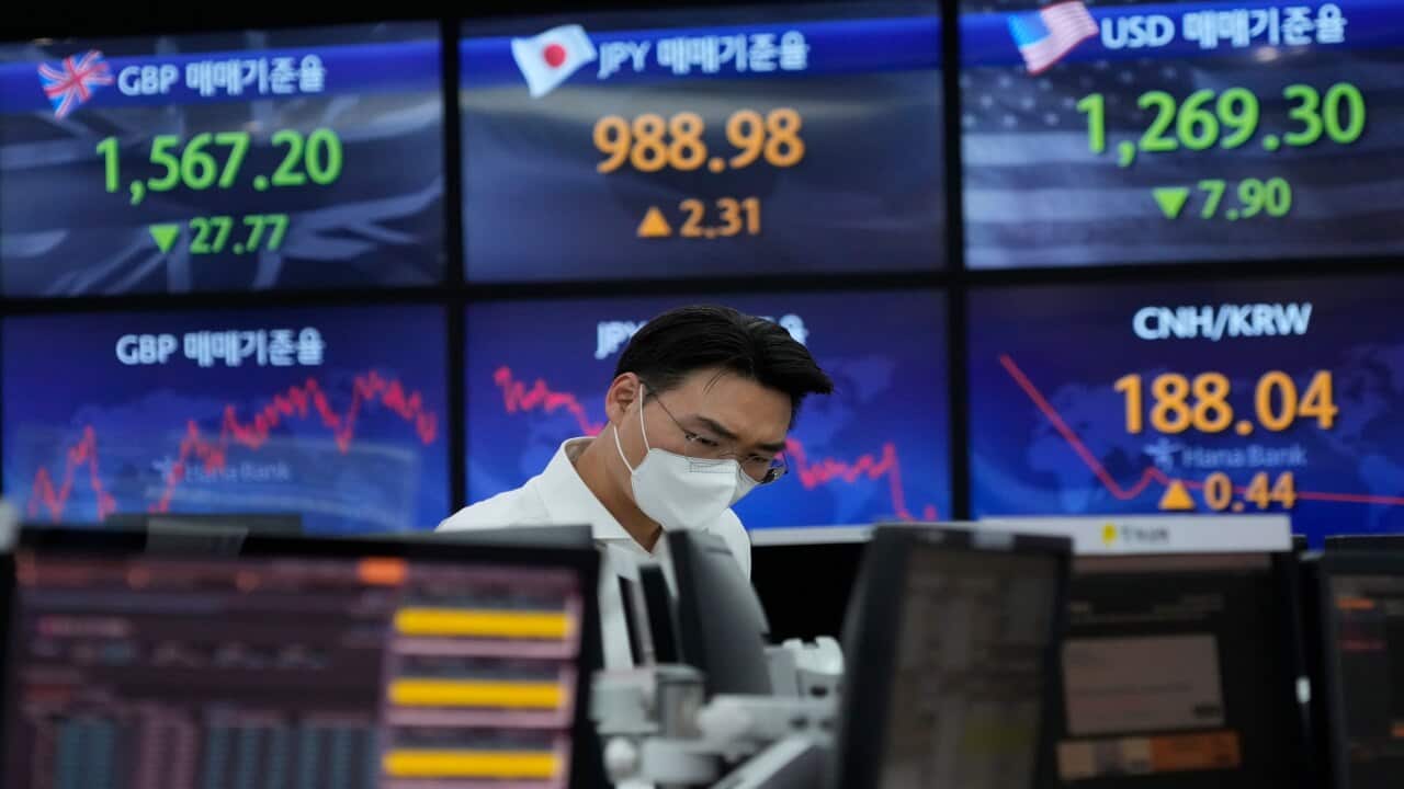 Shares dropped sharply in Asia after a broad retreat on Wall Street triggered by dismal results from major retailer Target