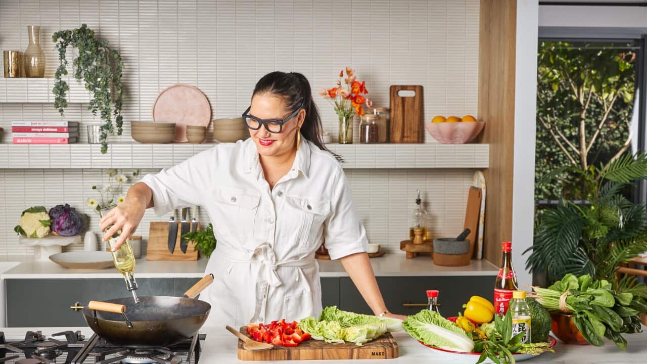 Marion Grasby at her home in the Sunshine Coast