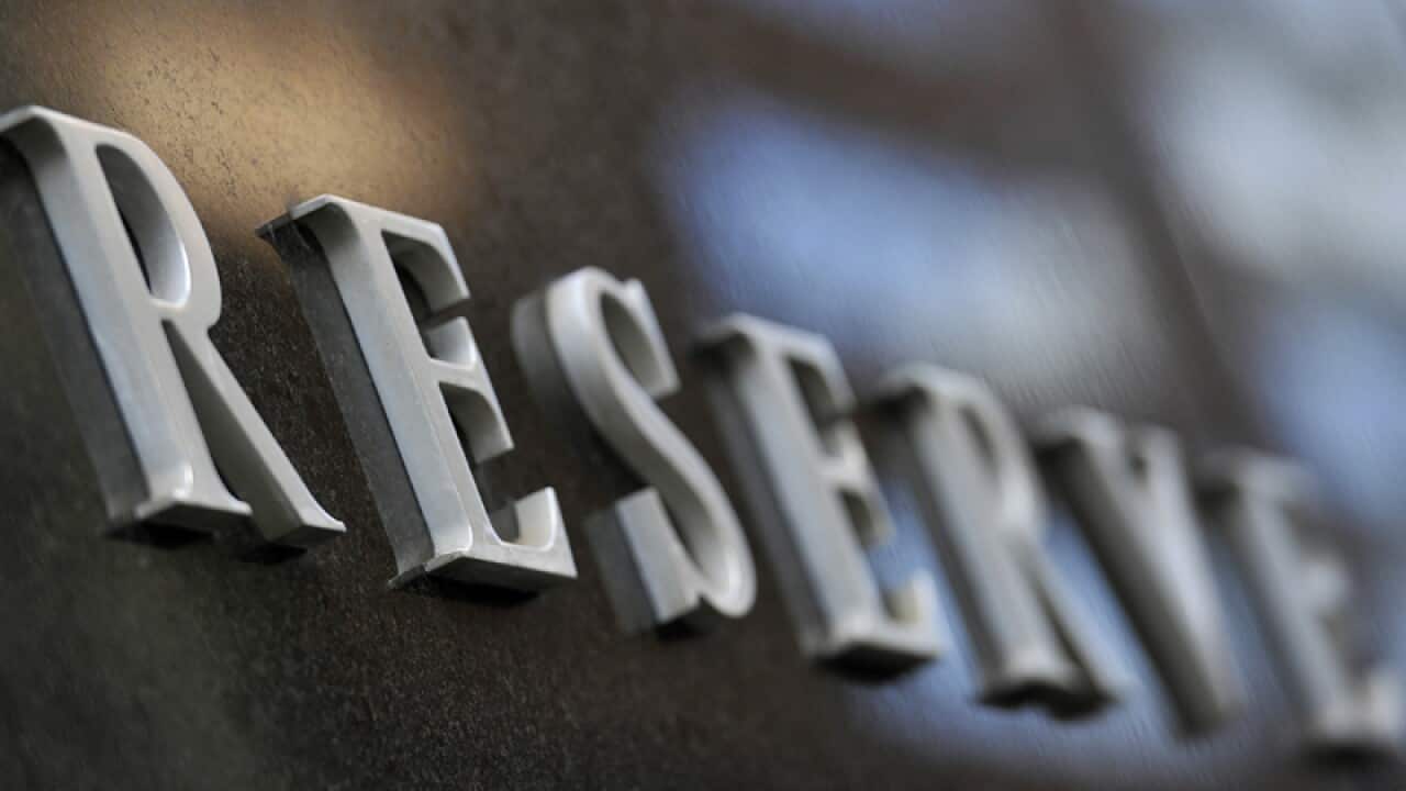 Reserve Bank of Australia signage in Sydney