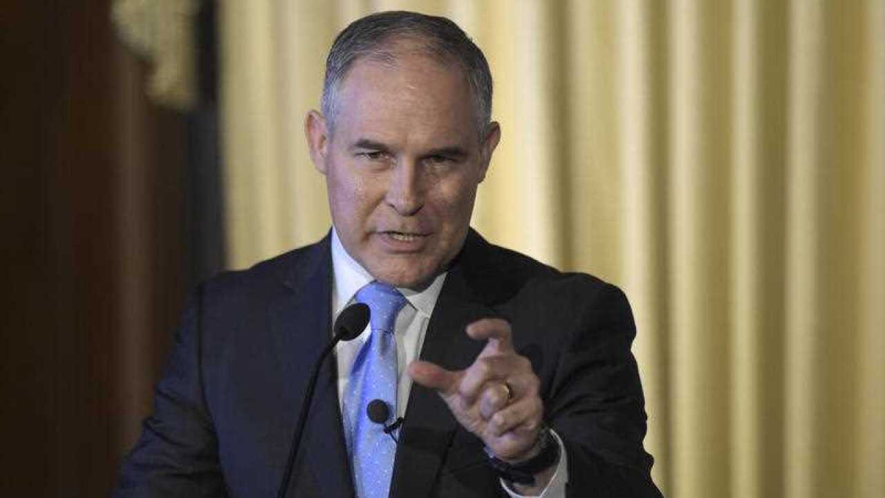 Environmental Protection Agency (EPA) Administrator Scott Pruitt