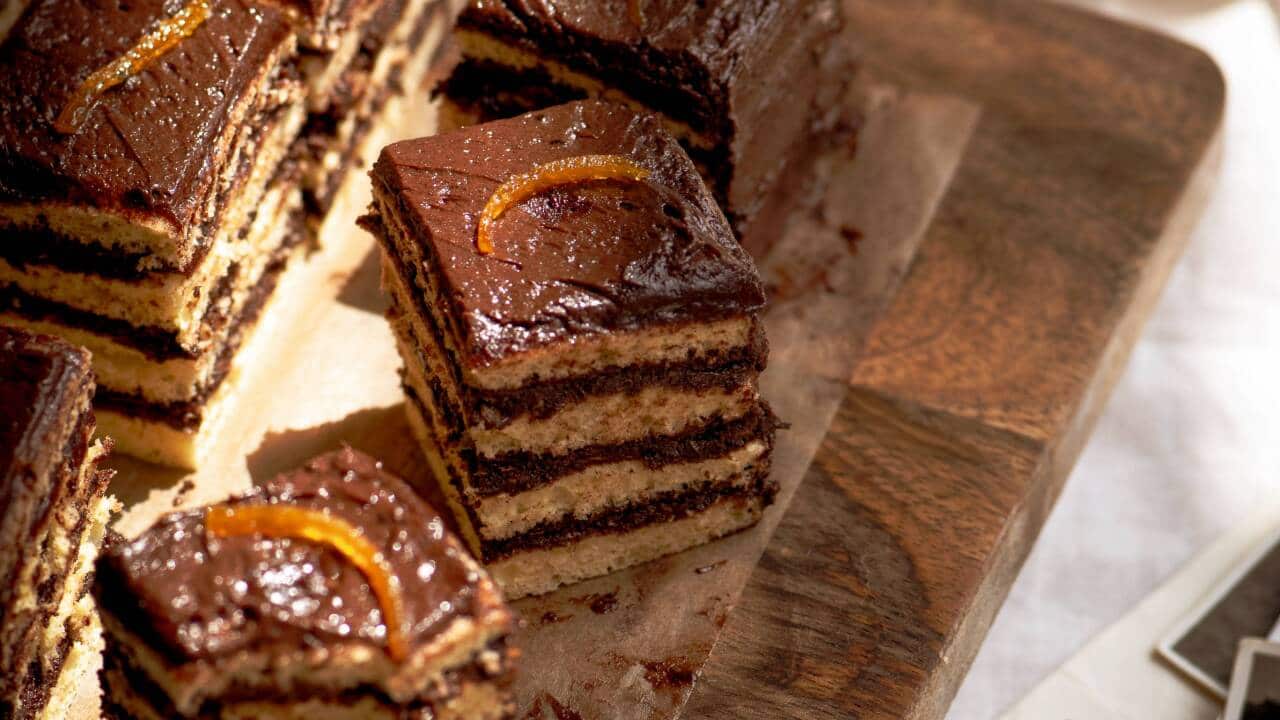 Baka’s Hungarian
layer cake (Torta di baka)