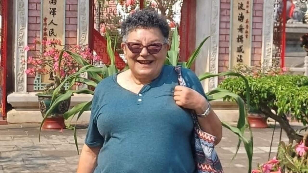 Mirna Cicioni in Vietnam in 2003