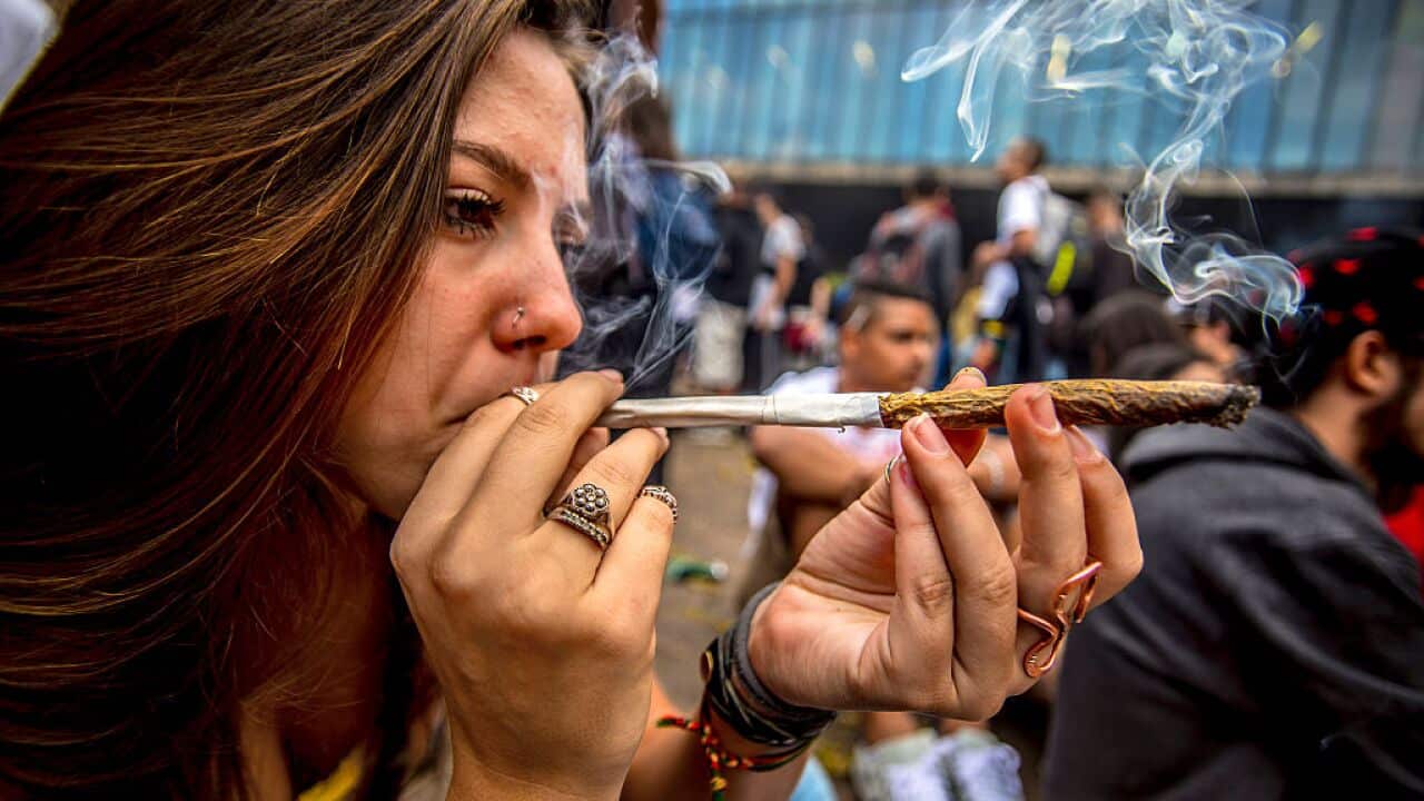 Marijuana March in Sao Paulo