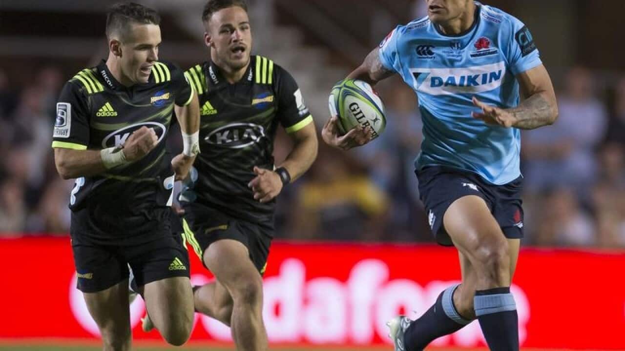 SUPER RUGBY WARATAHS HURRICANES FOLAU