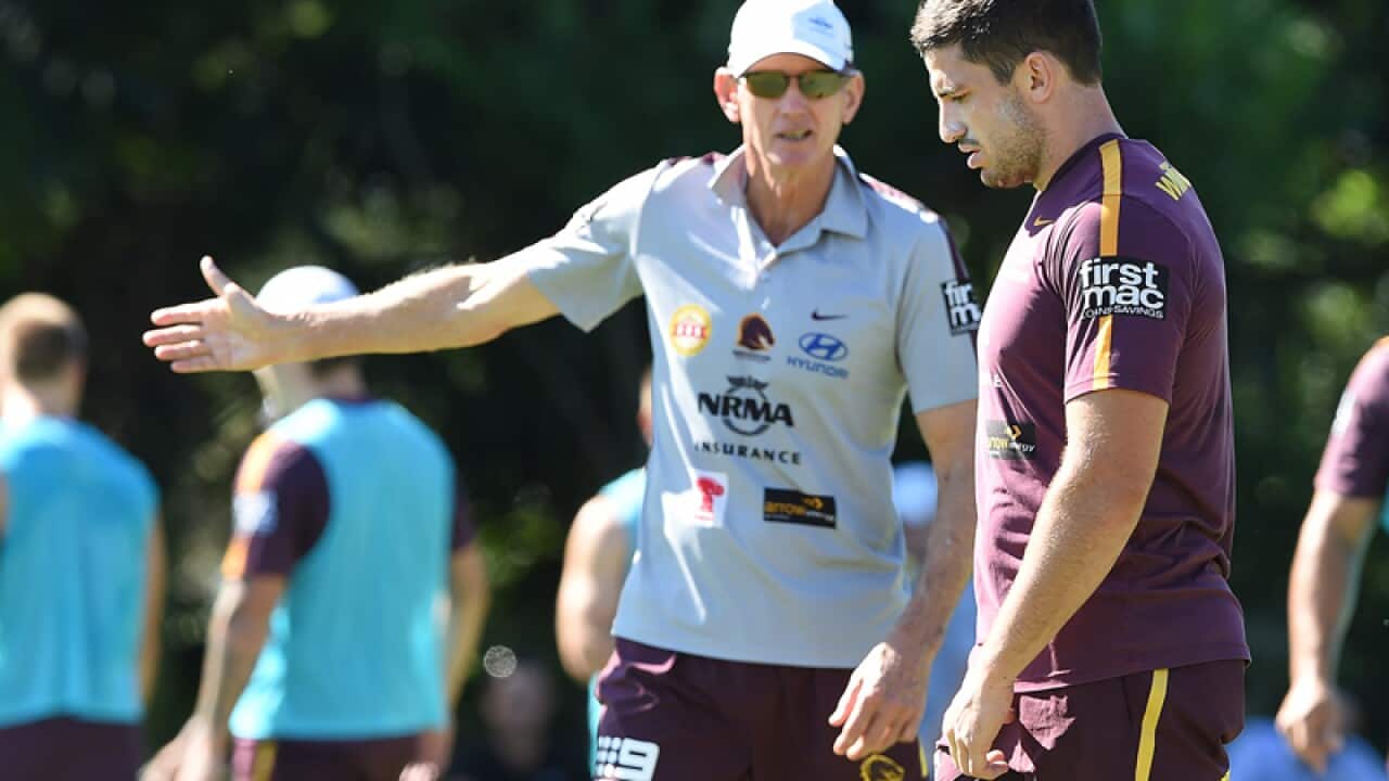 Coach Wayne Bennett.