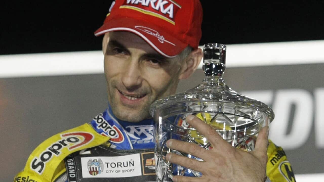 Speedway champion Tomasz Gollob of Poland