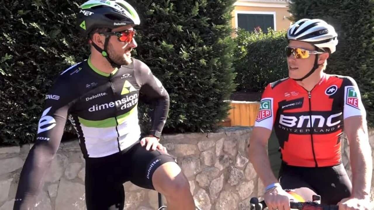 Rohan Dennis v Nathan Haas