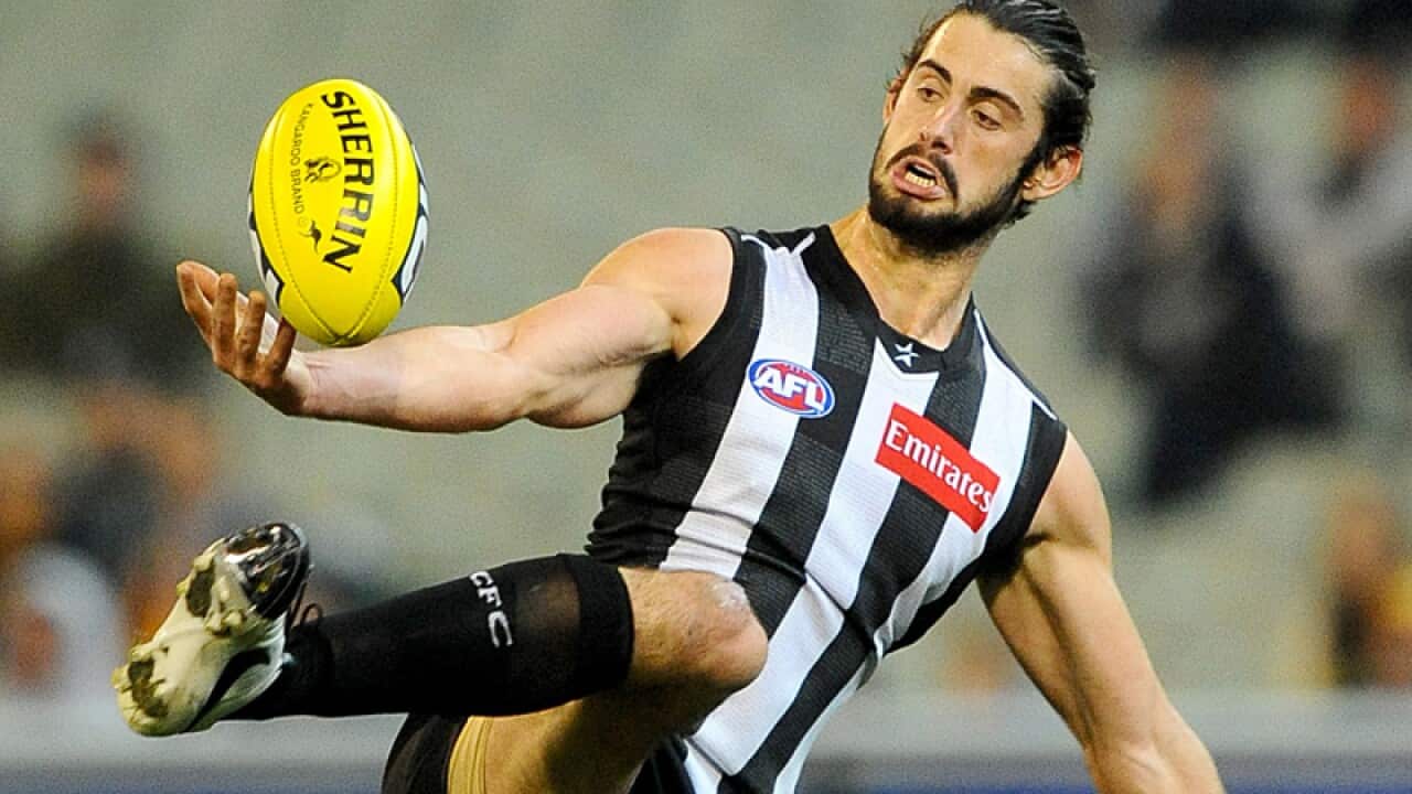 Collingwood ruckman Brodie Grundy