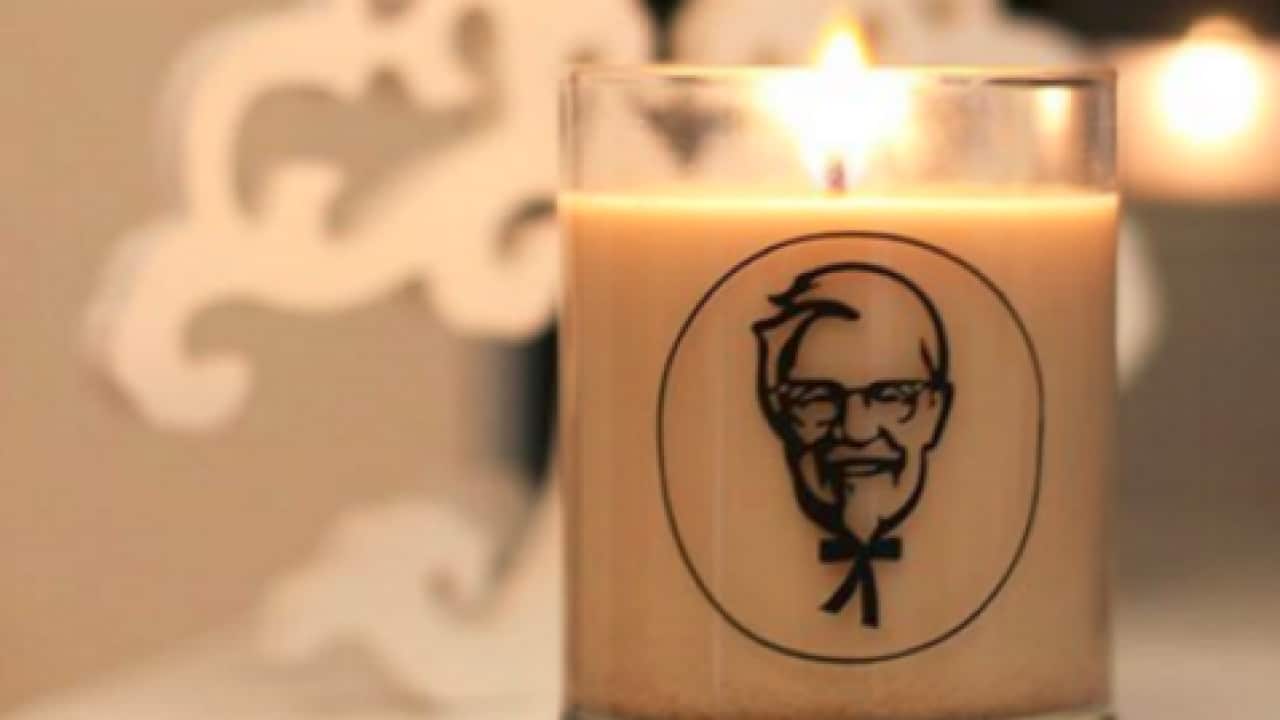 Now your house can smell like you're living inside a giant bucket of fried chicken
