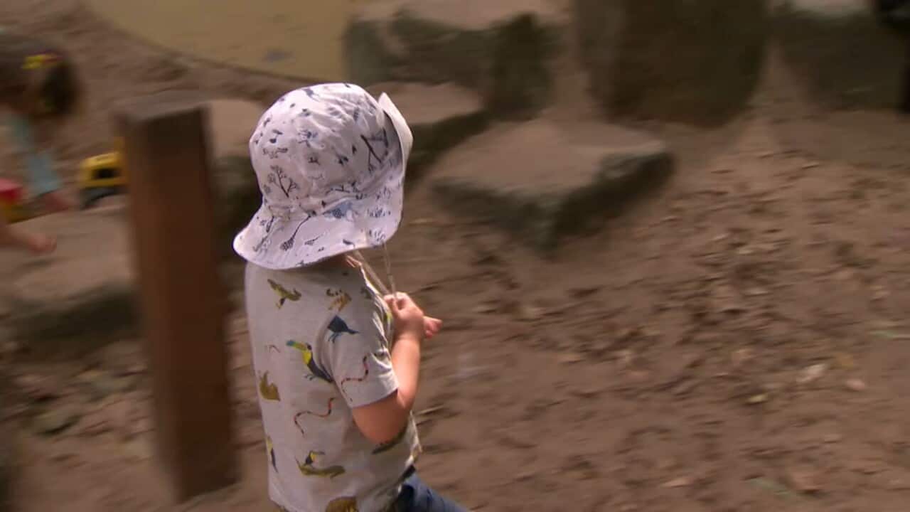 A child at pre-school